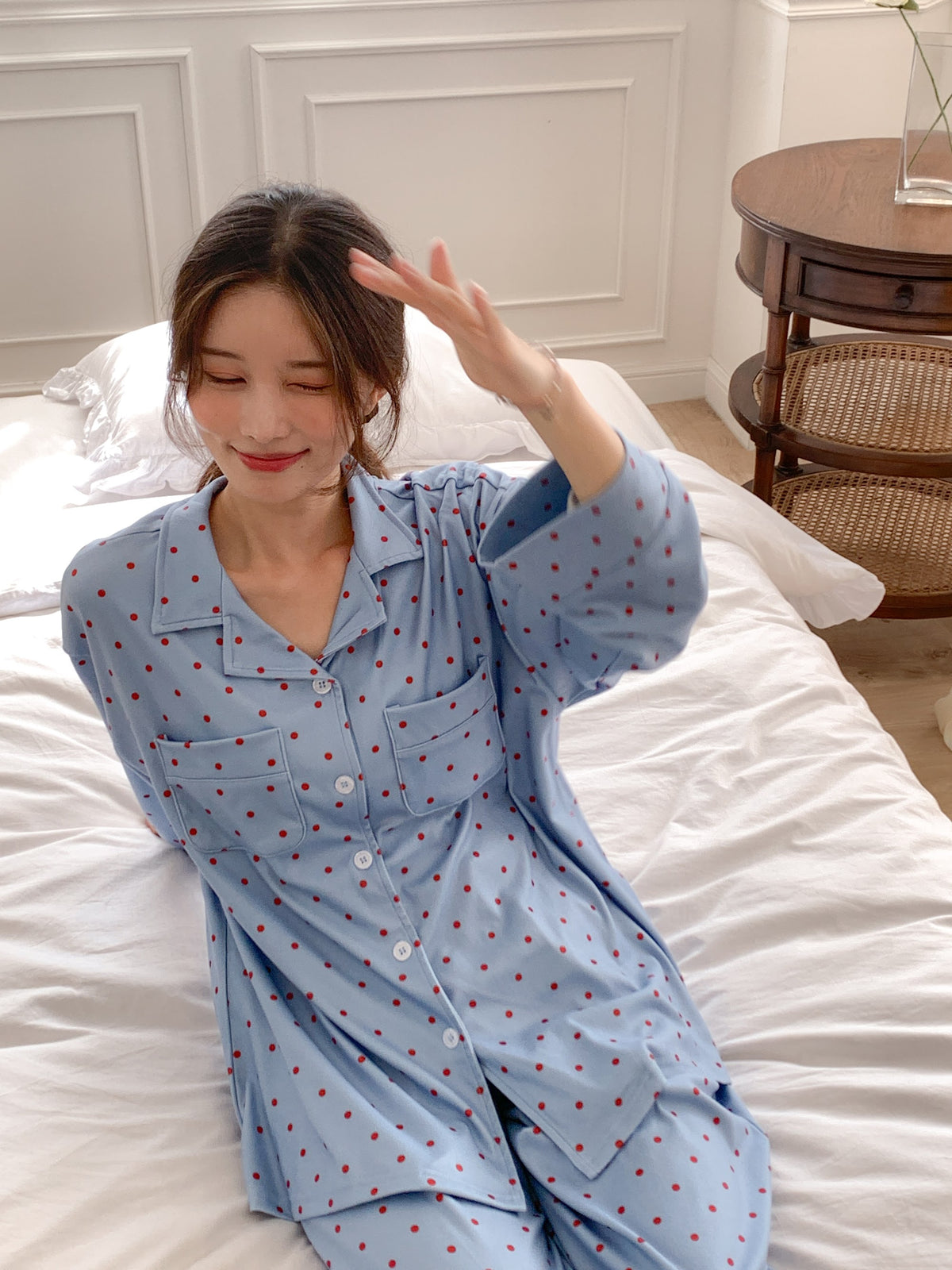 모찌쫀덕이도트 (스카이블루) 6