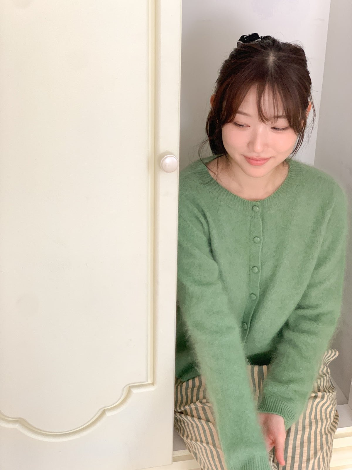 동글단추가디건 (그린) 7