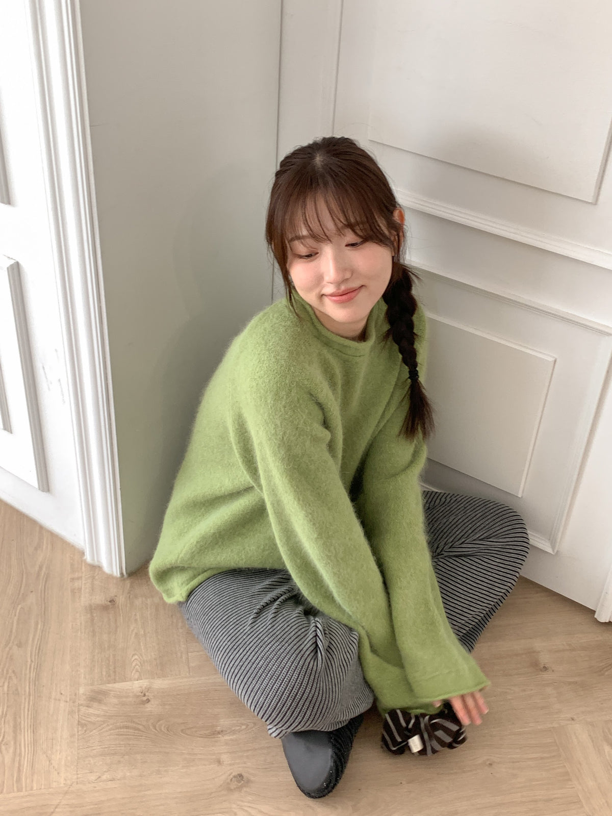 단가라 바지 (차콜블랙) 5