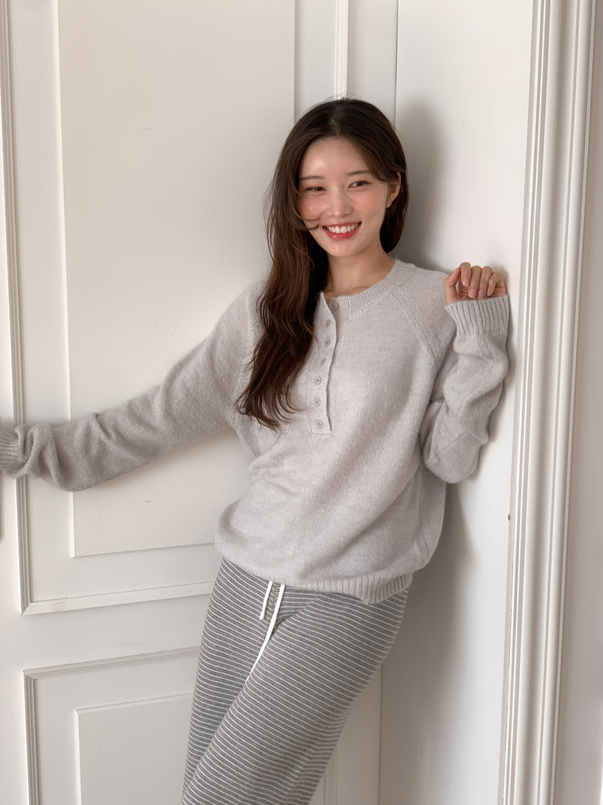 단가라 바지 (그레이화이트) 6